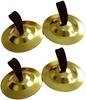 Mini Finger Cymbals 2 Pairs Belly Dance Kids Percussion Instrument High-Quality Finger Toys for Dance Party Rhythm Games