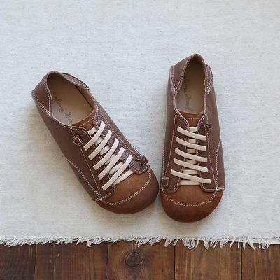 Vulkanisierte Sommerschuhe für Damen Harajuku Slip-On Sneakers Damenweite Schnürhalbschuhe JK Girl Pantoletten Sneakers Neu