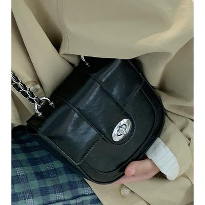 High-Quality Texture Small Bag Women'Snewest Simple Small Square Bag All-Match Chain Shoulder Messenger Bag