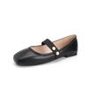Vintage Square Toe Fashion Single Shoes 2025 Spring Autumn Women's Soft Sole Comfort Mary Jane Shoes Non Slip Party Dress Shoes
