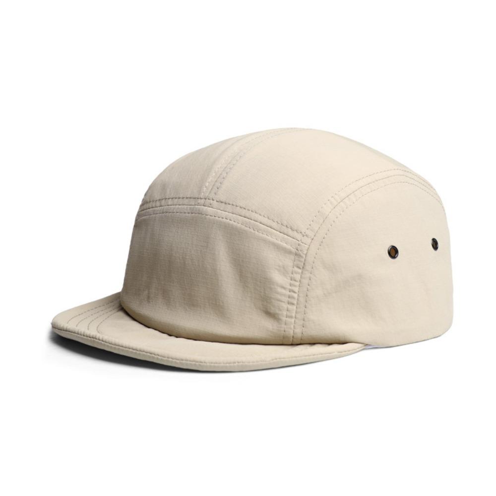 Quick-drying Five-panel Hats Short Brim Sunscreen Retro Cap Baseball Caps  Men and Women