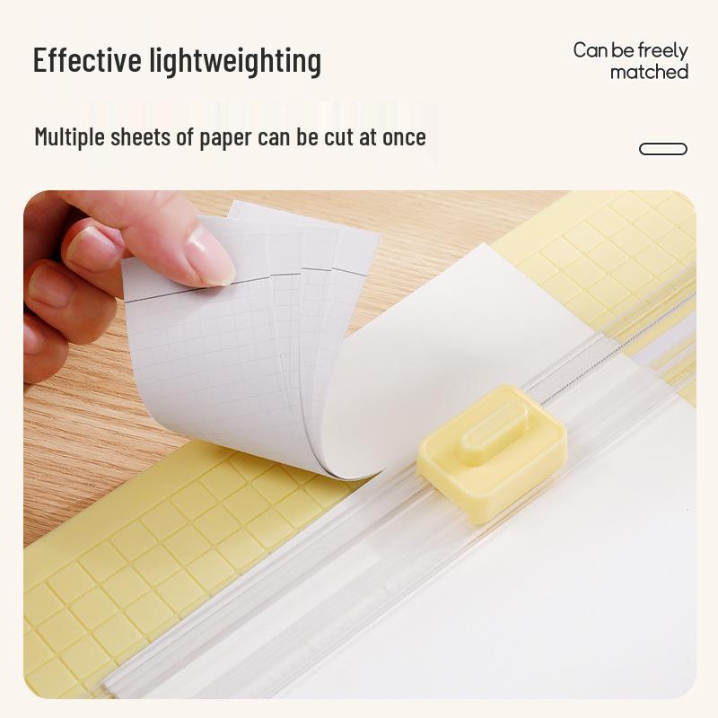4-in-1 A4 Paper Trimmer: Portable, Multi-functional Cutter for Students & Offices