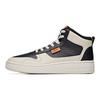 Anta Durable Breathable Mid-Top Skate Shoes Men Sneakers Black Gray 912038010-8