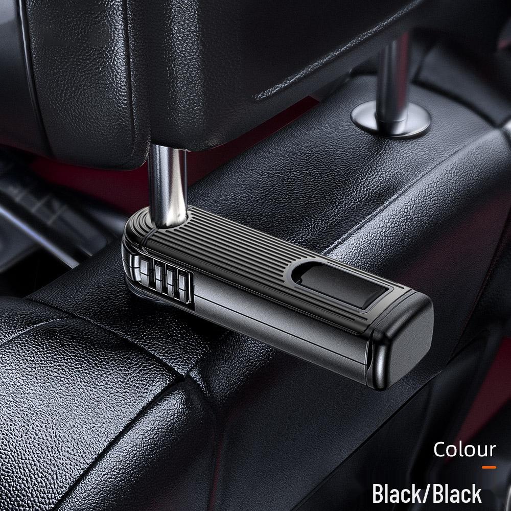 Rear Seat Phone Holder & Car Hook for Headrest