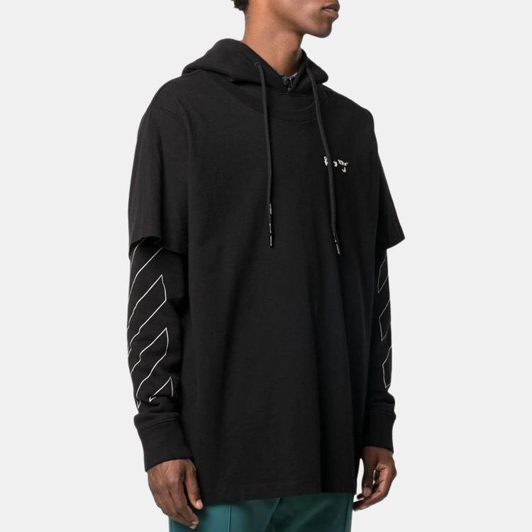 OFF WHITE SS21 Sweatshirt Men's Black OMBB051F20FLE0011001