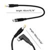 USB C to DC5.5mmx2.1mm Power Cord USB Type C Input to DC12V Out Charging Cable Work with PD Charger & PD Power Bank