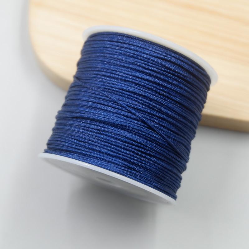A Strand Of Blue Silk Braided Hair Bracelet A Jade Thread Diy Handwoven Bracelet Necklace Pendant Lanyard Hand Rope Red Rope