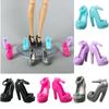 5pair/lot Mix Color Random High Heels Sandals Boots Doll Shoes for Barbie Shoes for 1/6 BJD Dolls 11.5" Accessories Girl Kid Toy