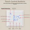 White Backlight Smart Thermostat 16A Current Electric Heat Thermostat  Electric Heating Cable