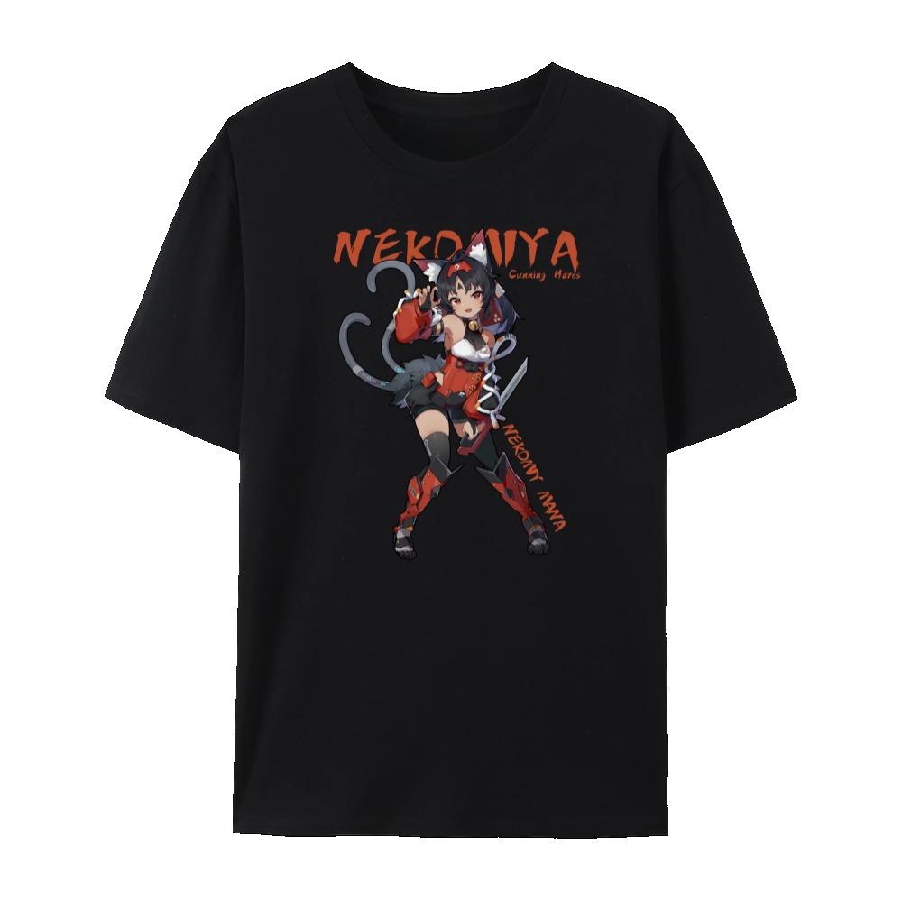 Zenless Zone Zero All Character's Impression Graphic Short Sleeve Cotton Crewneck T-Shirt