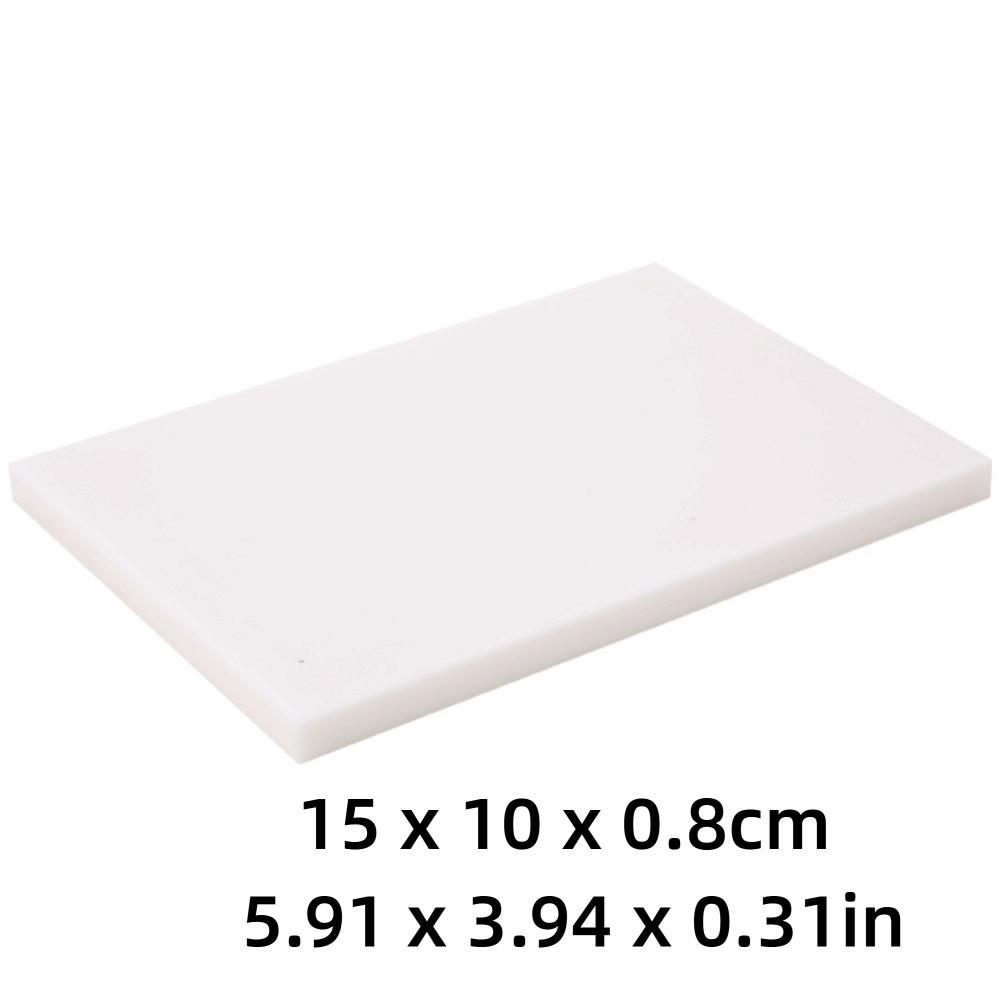 15 x 10 x 0,8 cm DIY Radiergummi-Block Dünn Gravur PVC Stempel Gravierblock DIY Handgemachte Stempel
