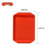 Rectangular Non-Slip Plastic Commercial Serving Tray