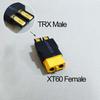 1PCS RC Battery Connector Adapter XT30 XT60 XT90 T-Plug TRX Male to Female Plug For RC LiPo Battery Charger