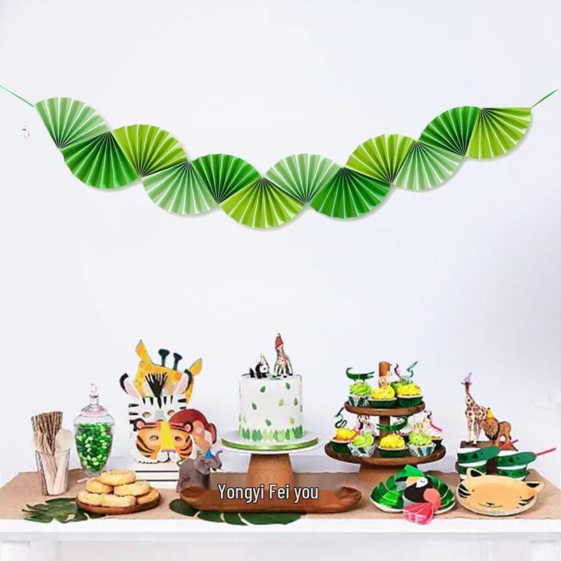 Spring Tropical Fruit Party Ceiling Decorations: Pineapple, Strawberry, Apple, and Grape Honeycomb Balls