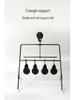 Cross-border Metal Iron IDPA Gravity Target with Quick Release, 4-Position Rotation, and Training Stickers