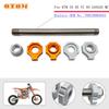 OTOM Motorrad Hinterradachse Für KTM SX HUSQVARNA TC GASGAS MC 85 2015-2024 Mit Mutter Achsblock Pit Dirt Bikes Zubehör
