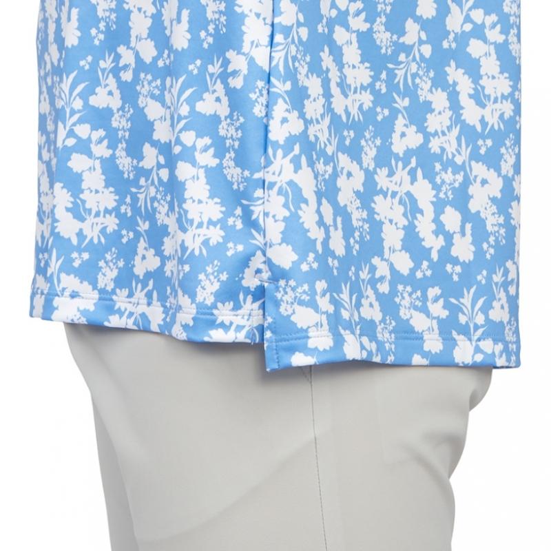 Zipore Golfwear Men S Collar ShorT Sleeve T ShirT g4mS23k061 Cielo