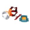 LED Headlamp Fit for BL1840 Battery Super Bright Spotlight Headlight 500W for Garden Outdoor Camping Fishing