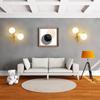 KAWELL Lighting Bracket Light Wall Light Wall Light with Milky White Glass Ball Shade G9 Base Bedside Lamp Wall Mounted Lighting Light Fixture