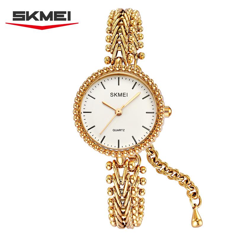 Skmei Quartz Watch for Women 3bar Waterproof Date Stainless Steel Business Fashion Casual Women's Watch 2548