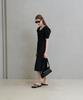 Owaiwai Stretch Volume Dress_Black