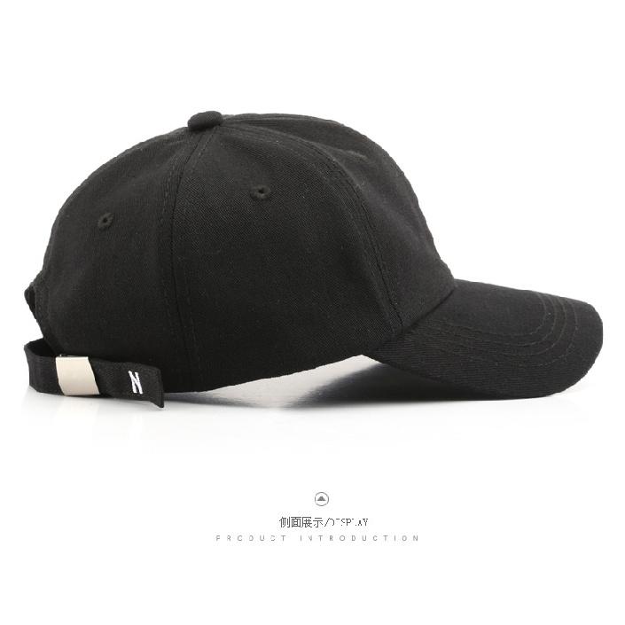 Women's Trendy Letter N Soft-top Baseball Cap, Outdoor Sun Protection, Sunshade, Couple's Duckbill Cap
