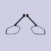 UHR150 Motorcycle Rearview Mirrors for HJ150T-28 - Left & Right Reflective Mirrors