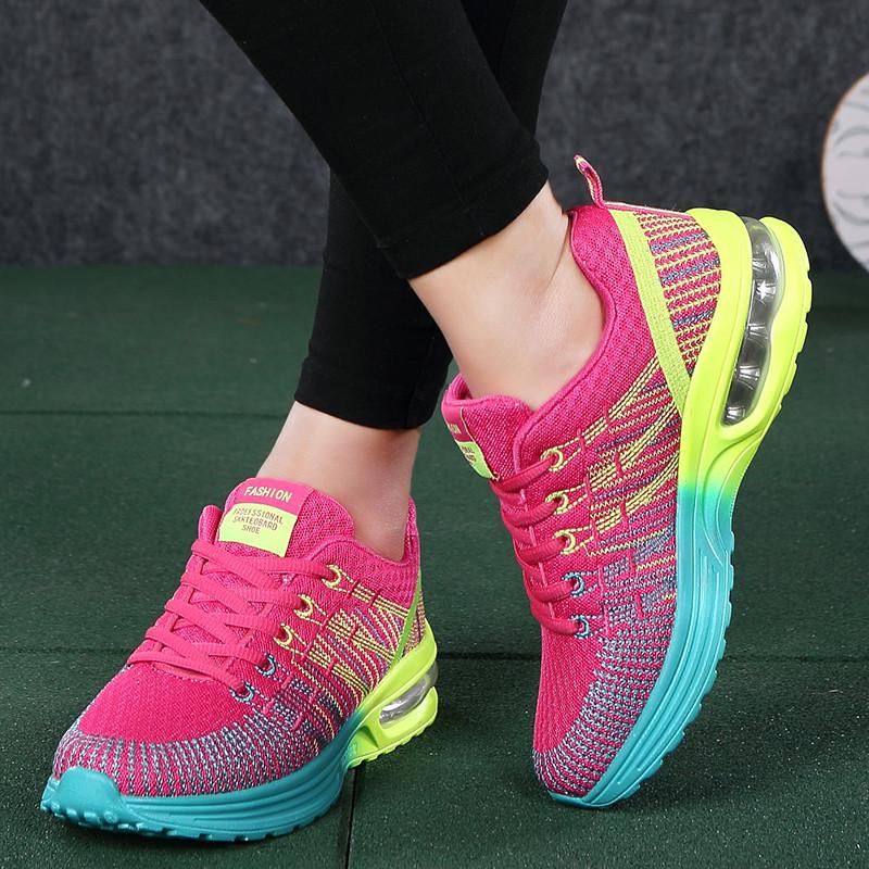 Buy Sneakers Breathable Women Shoes Air Cushion Sports Shoes Running