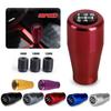 Aluminum Zinc Zinc Alloy Universal Racing Gear Shifter Knob 5 Speed Sports Gear Shift Knob Sports Car
