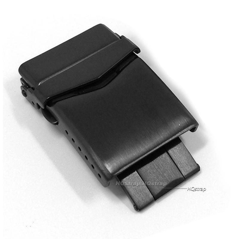 18mm 20mm 22mm Watch Clasp Solid Stainless Steel Folding Buckle Men Women Watch Buckle for Silicone Strap Metal Strap Accessory