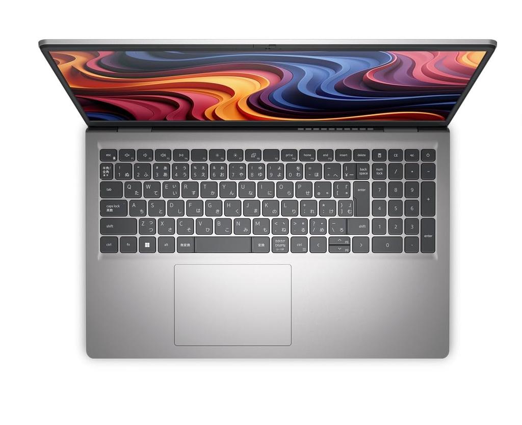 Dell 15 Laptop AMD Ryzen 3 8GB 512GB FHD 1920x1080 Windows 11 Platin Silber 2025 DC15255, 7320U, Arbeitsspeicher, SSD, 15,6-Zoll-Display, Home, (Frühling