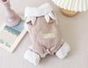 Dog Warm Deerskin Coat Clothes Velvet Fleece Thickened Padded Coat Teddy Bichon Schnauzer Pet Fourlegged Clothes Waistcoat