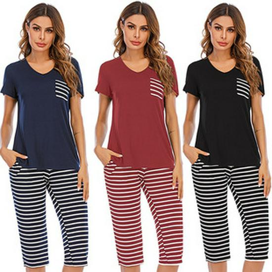 Rochie de maternitate europeană și americană 2024: Pijamale Confortabile, Casual, cu Croială Largă și Mâneci 3/4 pentru Primăvară și Vară