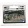 KATO N Gauge Young People In Swimsuits 24-218 Diorama Supplies Brown, Beige, Pink Pack of 1