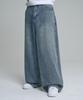 Mubeun More Wide Denim Pants Light Blue