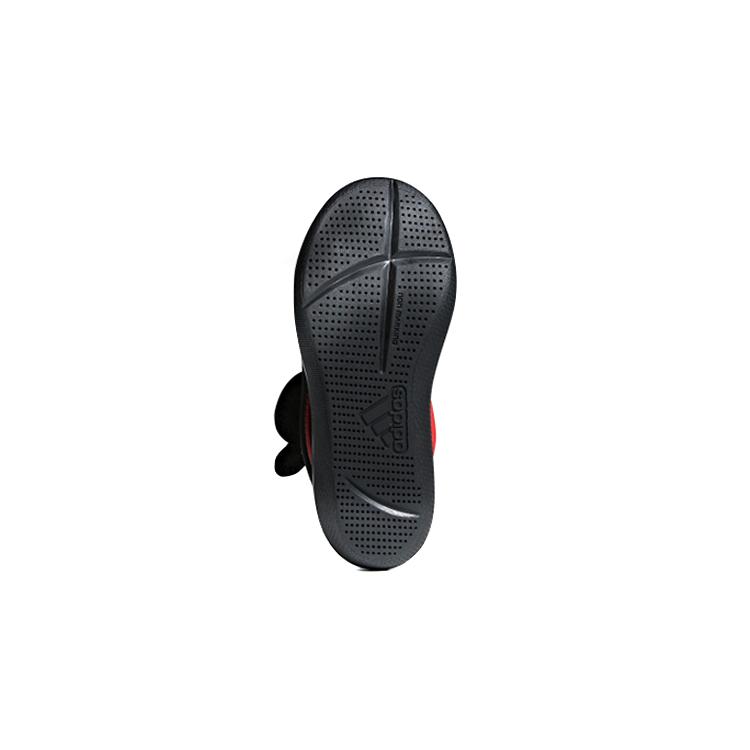 adidas Mickey C Fabric Low Top Kids' Skateboarding Shoes Black Red Kids' F35863