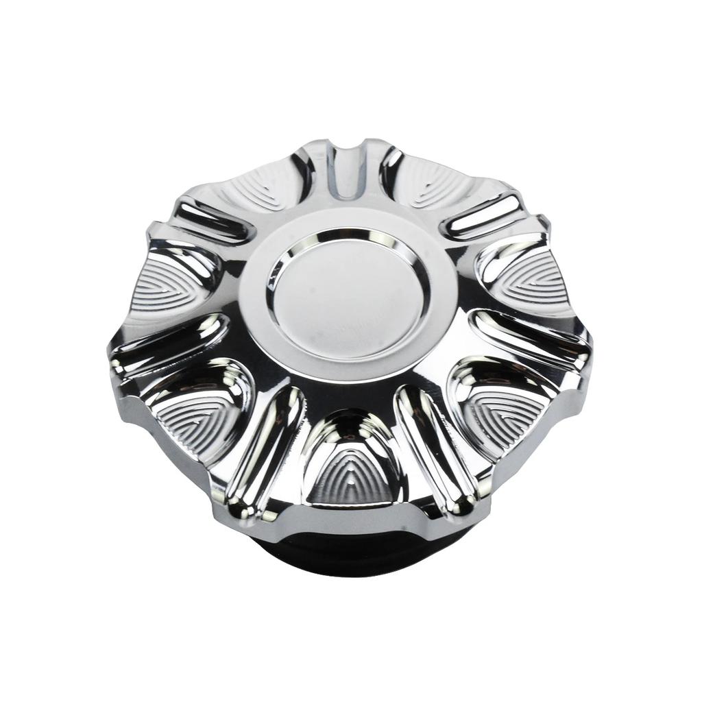 Motorcycle Vented Gas Cap Fuel Tank Right-hand Thread Crown Style Oil Cap Fuel Gas Tank For Harley Sportster Dyna Touring Softai