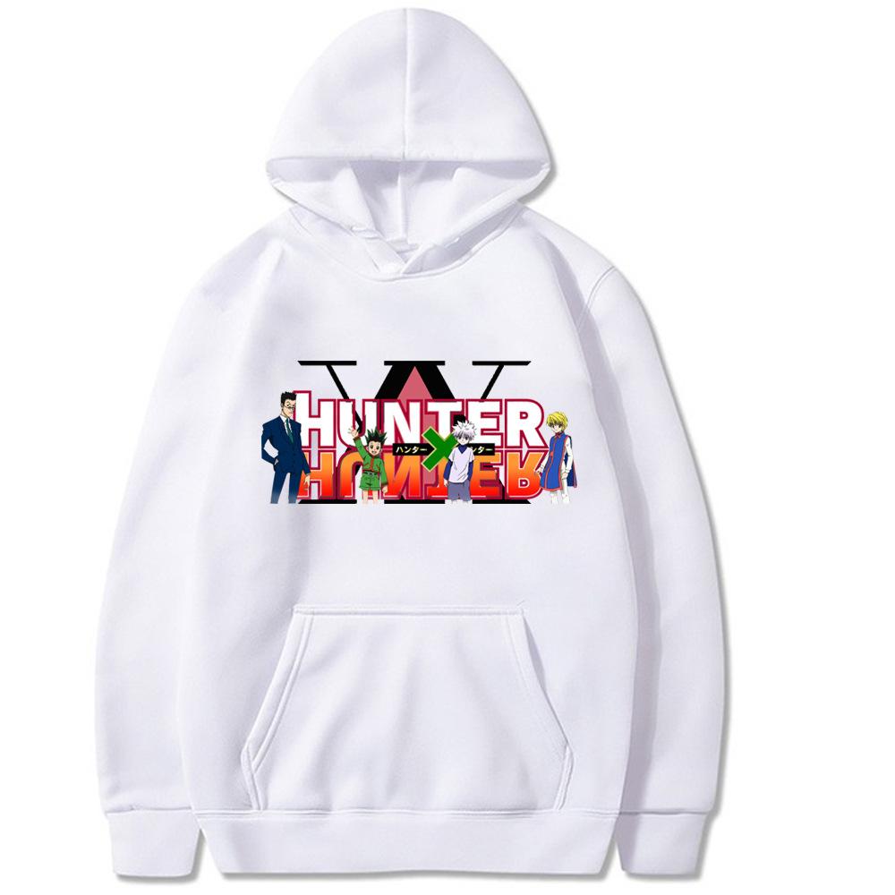 Autumn/Winter Japanese Anime HUNTER X HUNTER Hoodie Fashion Design Sportswear Fleece Oversized Casual Street Wear Warm Hoodie