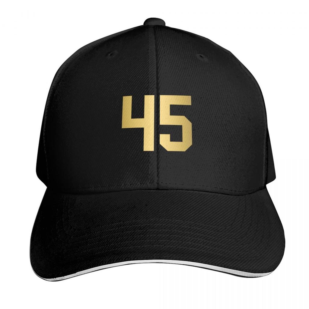 Golden Number Sports Numbers Baseball Cap Big Size Hat Military Cap Unisex Mountaineering Funny Hat Unisexs Caps Womens