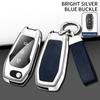Zinc Alloy Leather Car Key Case Cover Holder Fob Protector Shell For Ford Figo Mondeo 5 Ecosport Puma Fiesta Mk8 Everest Ranger