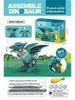 DIY Tyrannosaurus Rex Educational Toy Egg - Assemble & Disassemble Building Blocks for Children