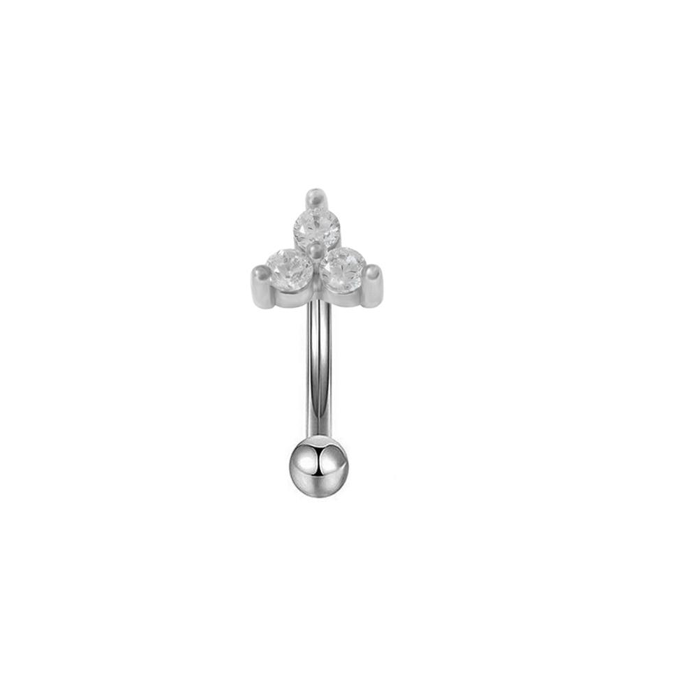 Rook piercing Butterfly Ear Cartilage Eyebrow Tragus Helix Piercing Stud Curved barbell Wholesale Body Jewelry
