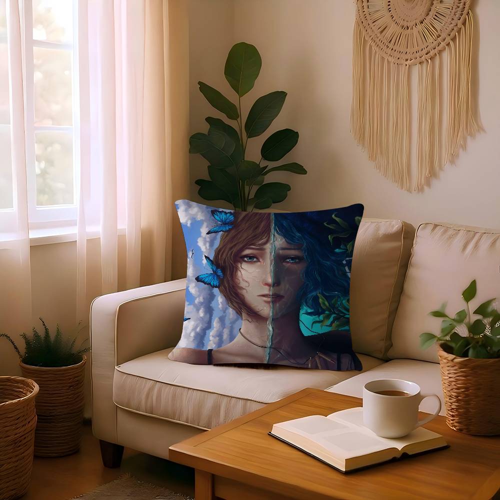 SPIEL Life Is Strange 45*45cm Kissenbezug Kissenbezug Deko Kissenbezug Heim Kissenbezug Für Sofa Kissen