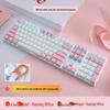 Dareu EK815 Mechanical Keyboard – 108-Key Alloy, Black, Blue, Red, Brown Switches, Wired for E-sports, Gaming, and Office Use.