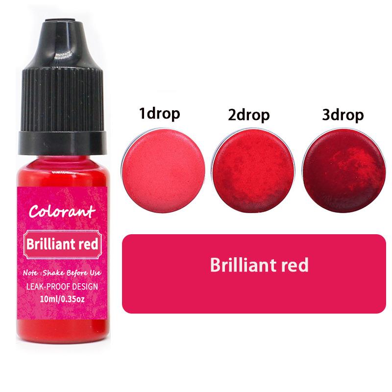 20 färger Ljusfärgämnen Pigment Aromaterapi Flytande färgämne Pigment DIY Ljusform Tvålfärgning Handgjorda hantverk Hartspigment