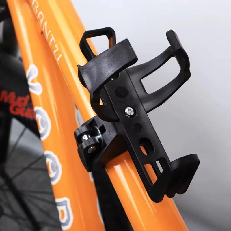 90 Degree Rotating Base Bicycle Water Bottle Holder For Mountain Bikes, Electric Scooters, And More - Securely Holds Your Drink