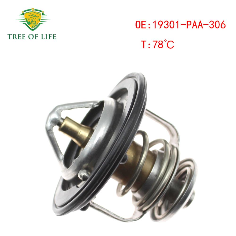 19301PAA306 Engine Coolant Thermostat For Honda Accord Civic Prelude CRV Odyssey Integra 19301-PAA-306 9301-P08-315 9301-P08-305 1PCS