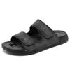 Fashion Men's Slippers Original Designer Casual Sandals Luxury Genuine Leather Slippers Outdoor Beach Slippers for Men Summer Flip Flops