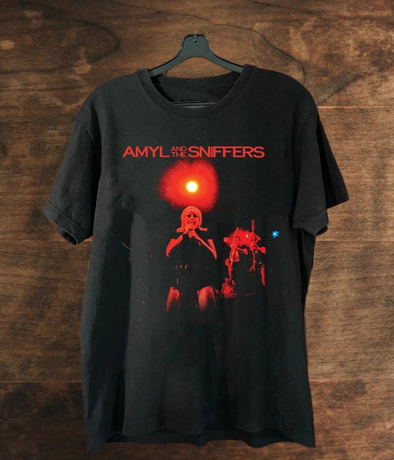 AMYL AND THE SNIFFERS Band Gift For Fan T-shirt, Size S-4XL