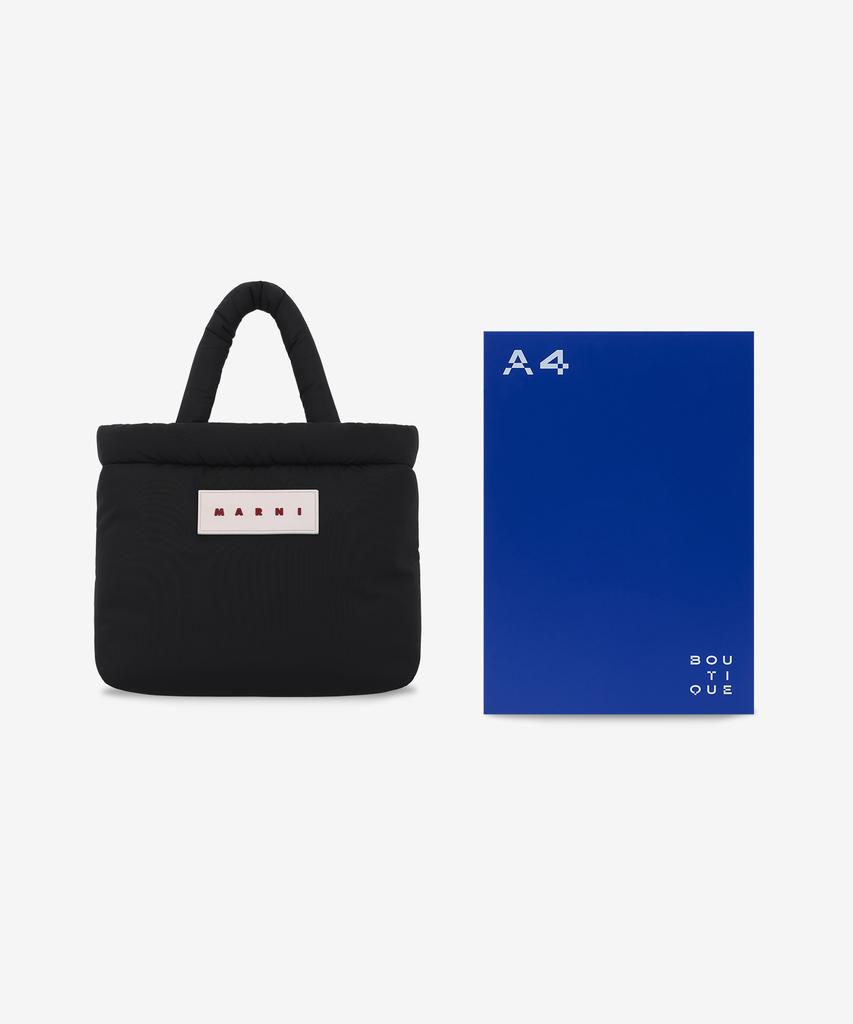 Marni Padded Ew Tote Bag - Black / Bmmp0131U2P806800N99